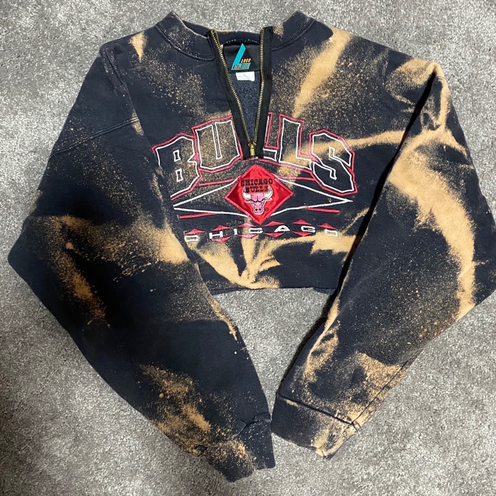 Vintage reworked zip up sweatshirt